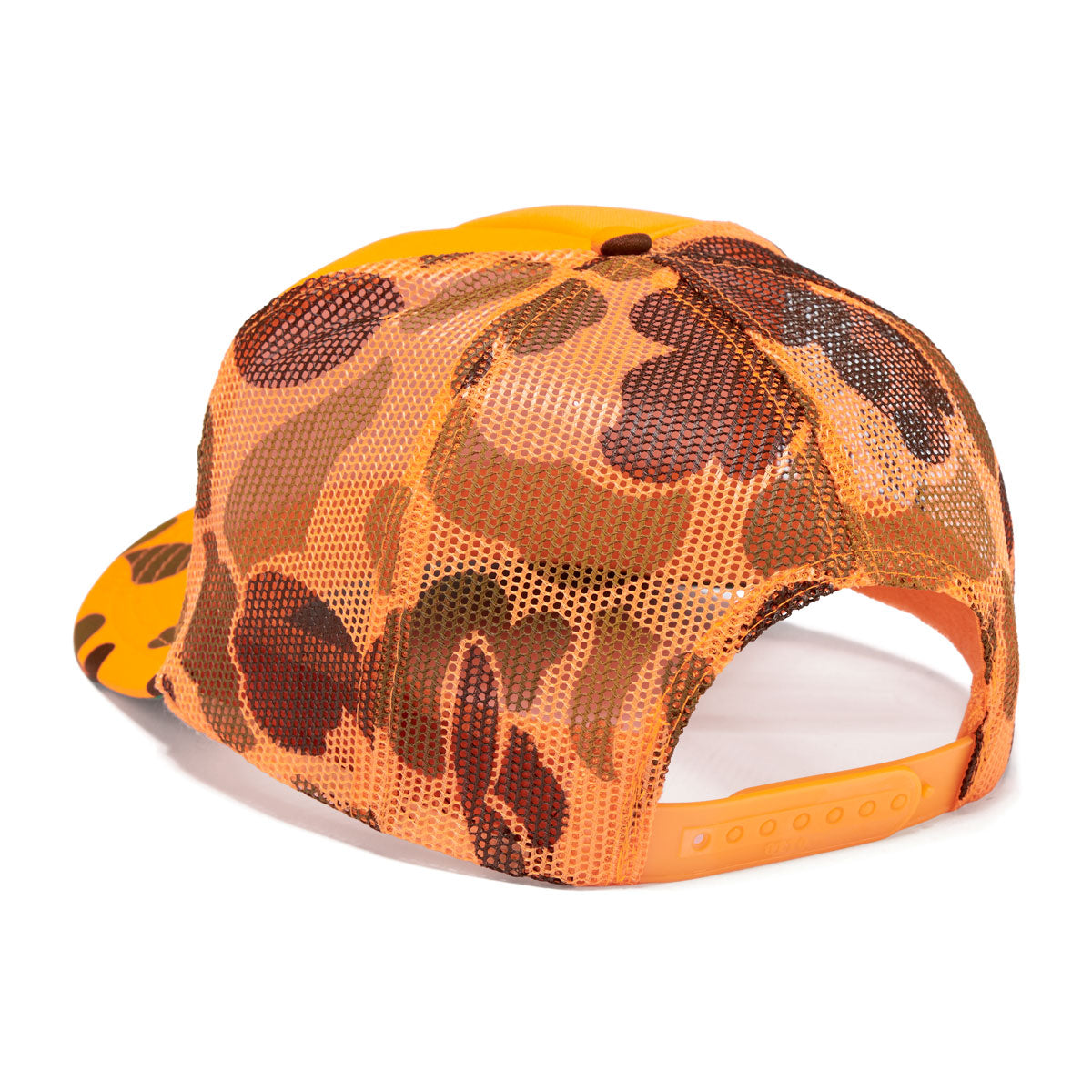 Deathwish OG Deathspray Trucker Hat - Orange Camo image 2