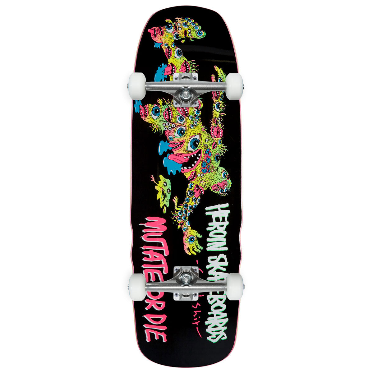 Heroin Good Shit Mutated Skateboard Complete - 9.75