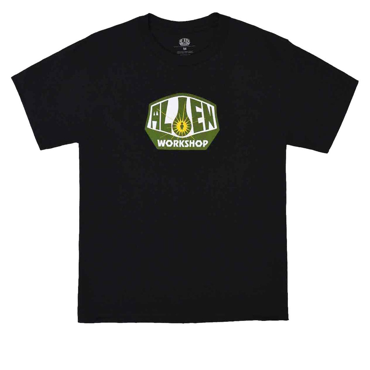 Alien Workshop OG Logo T-Shirt - Black/Green image 1