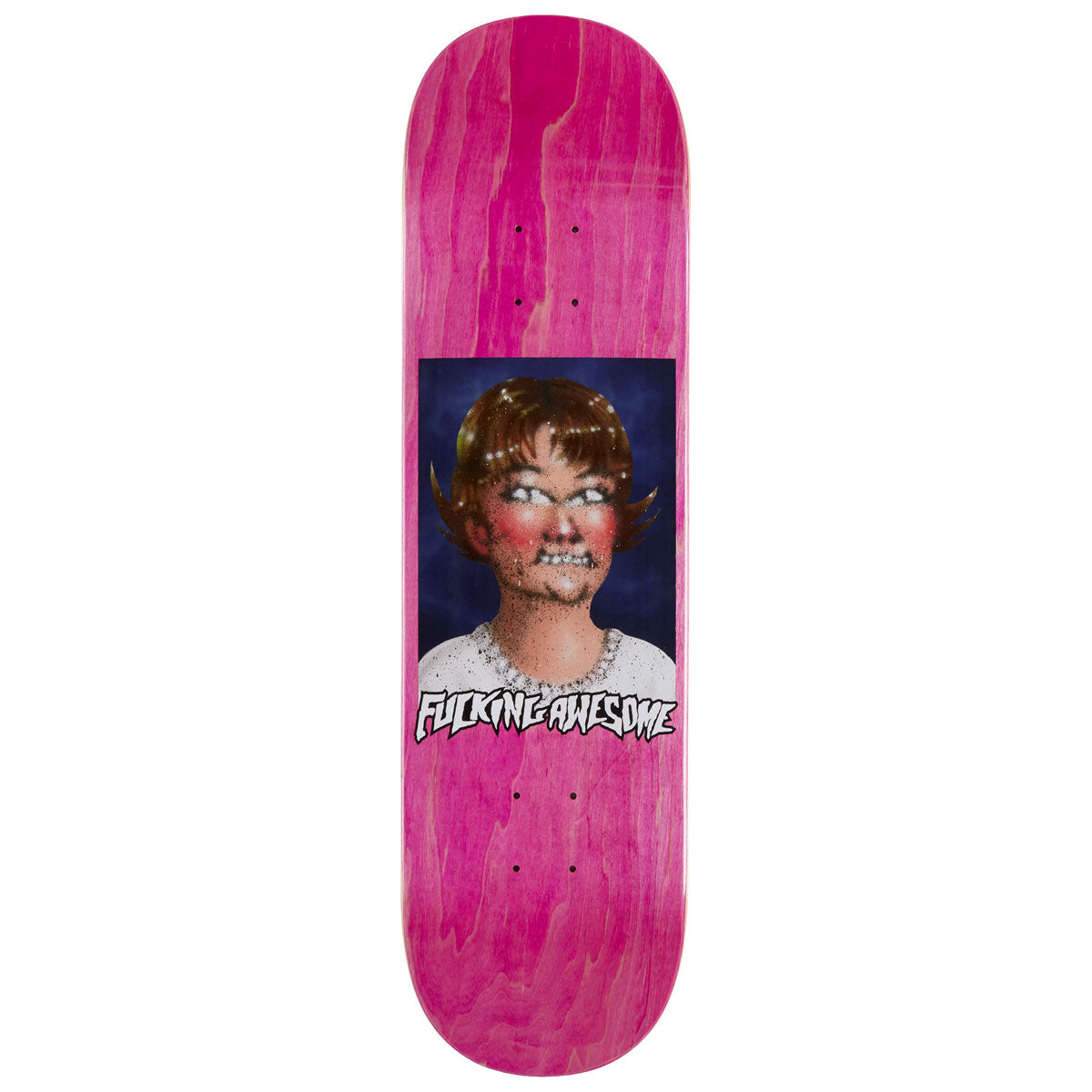 Fucking Awesome Jake Anderson Class Photo Painted By Sickid Skateboard Deck - 8.38