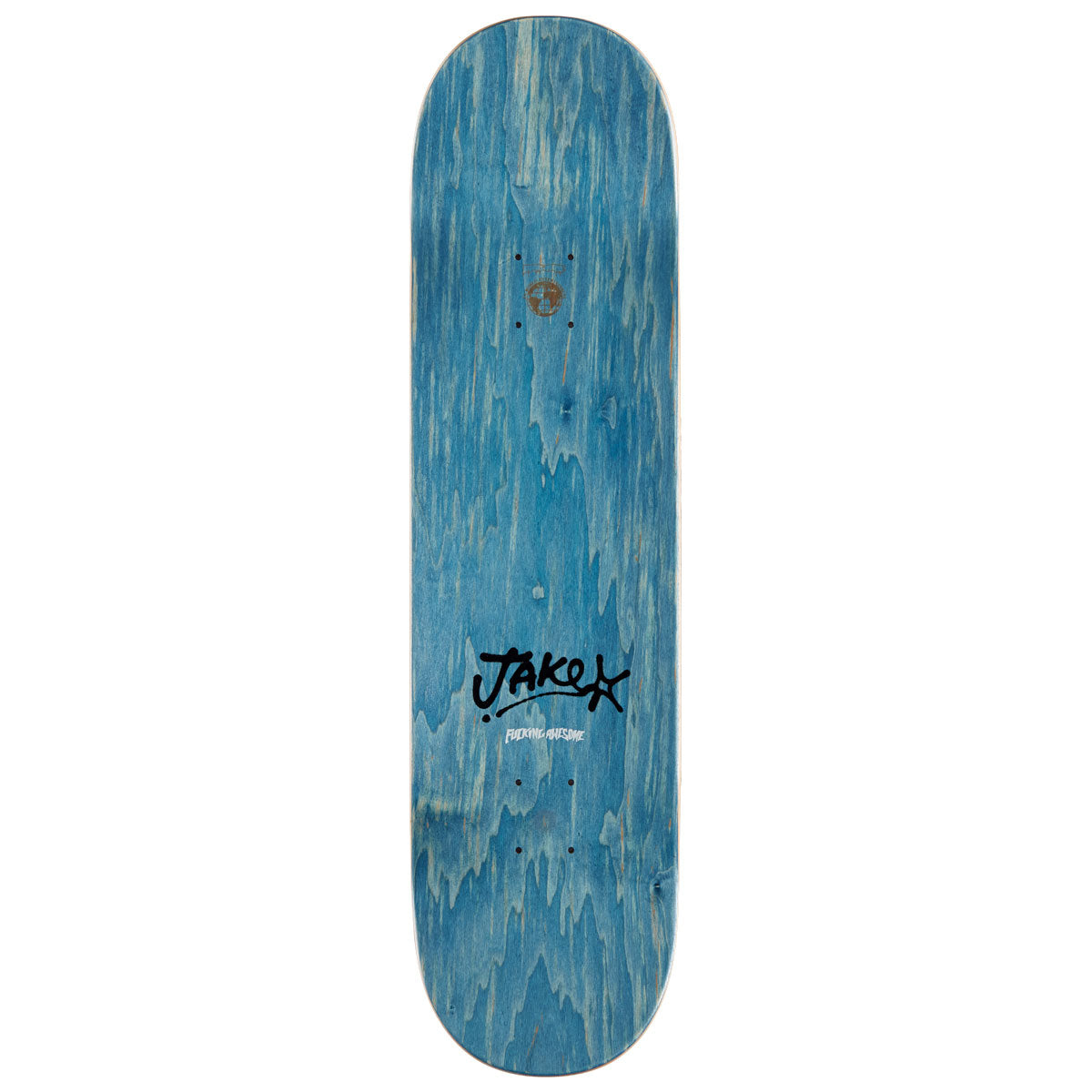 Fucking Awesome Jake Anderson Class Photo Painted By Sickid Skateboard Deck - 8.38