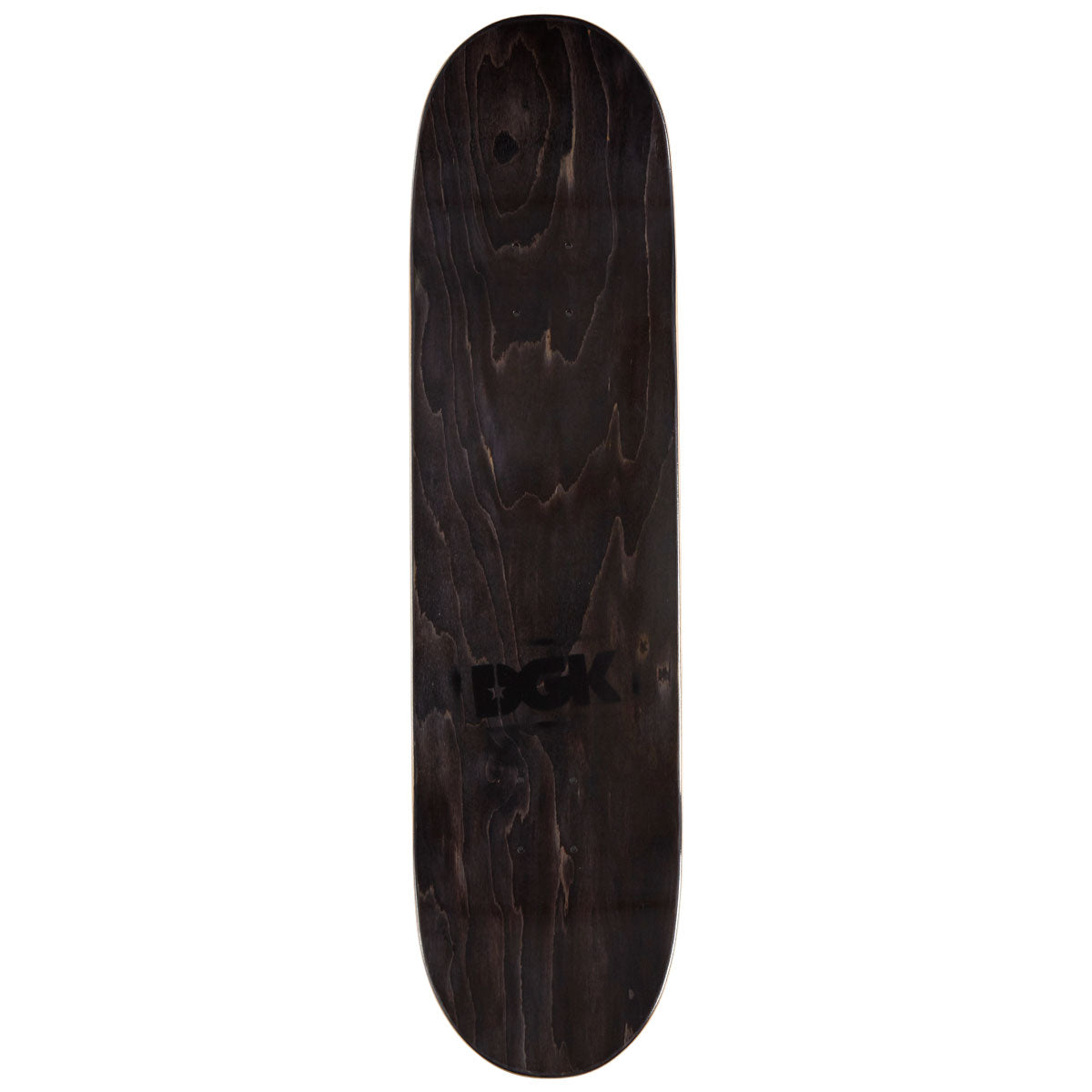 DGK OG Logo Foil Skateboard Deck - Black - 8.25