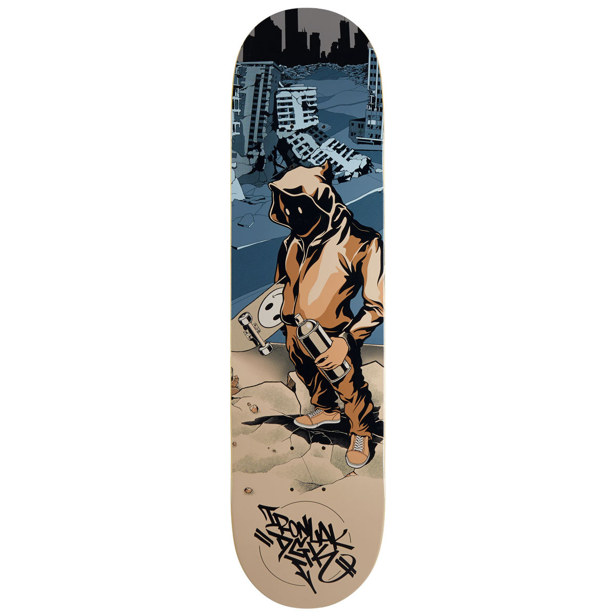 DGK x Ironlak Lacquer Skateboard Deck - 8.00