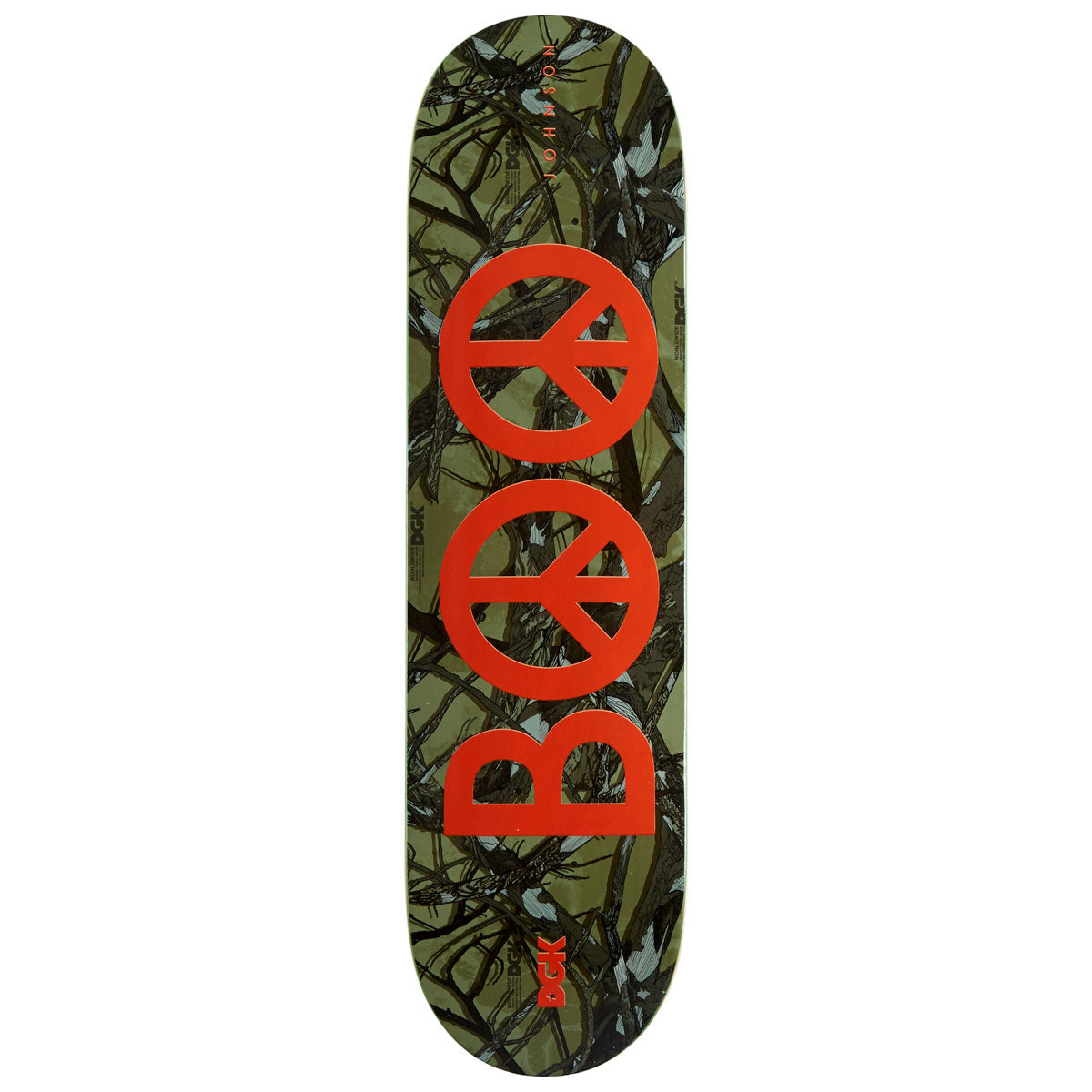 DGK Woodland Boo Skateboard Deck - 8.25