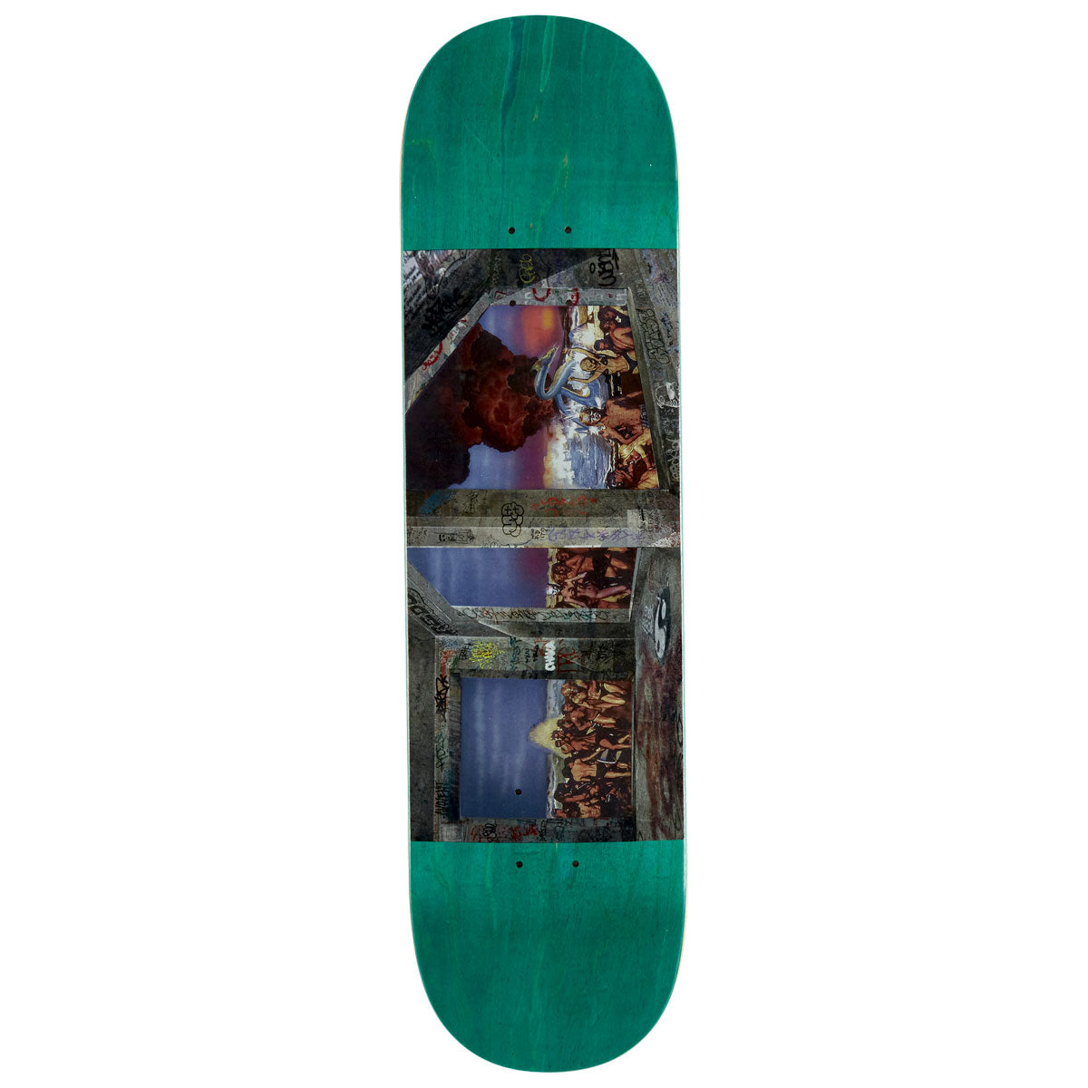 Fucking Awesome Jason Dill Apocalypto Beach Shape 1 Skateboard Deck - 8.18