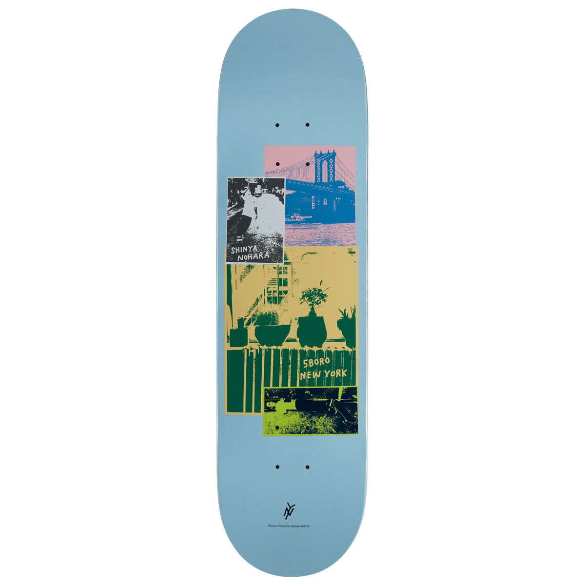 5Boro Flickerooo Shinya Nohara Skateboard Deck - 8.25