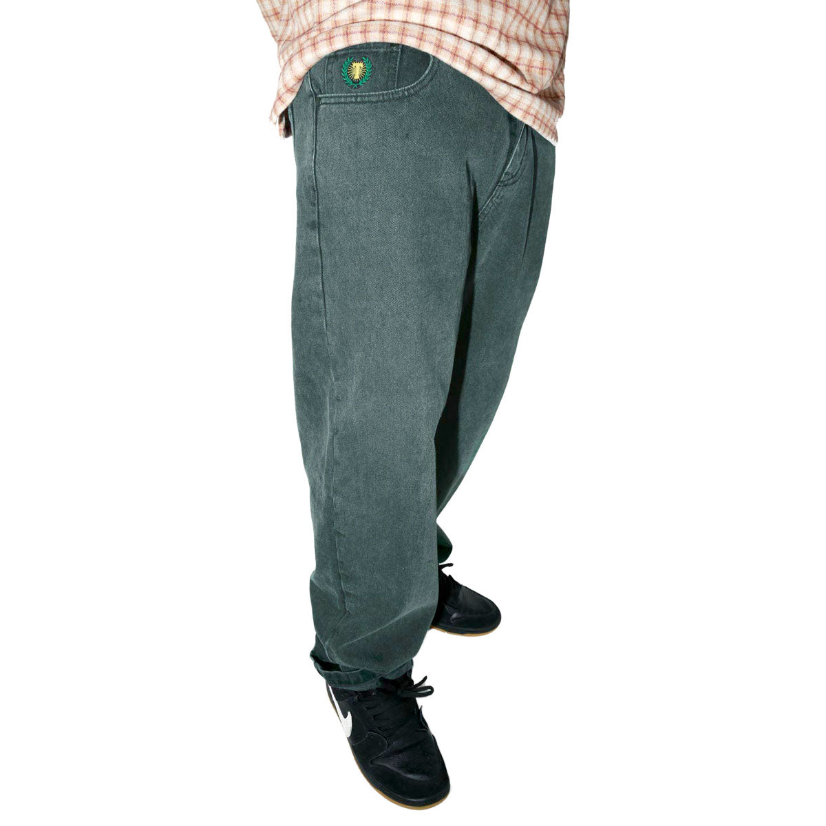 Theories Plaza Jeans - Washed Evergreen – Daddies Board Shop