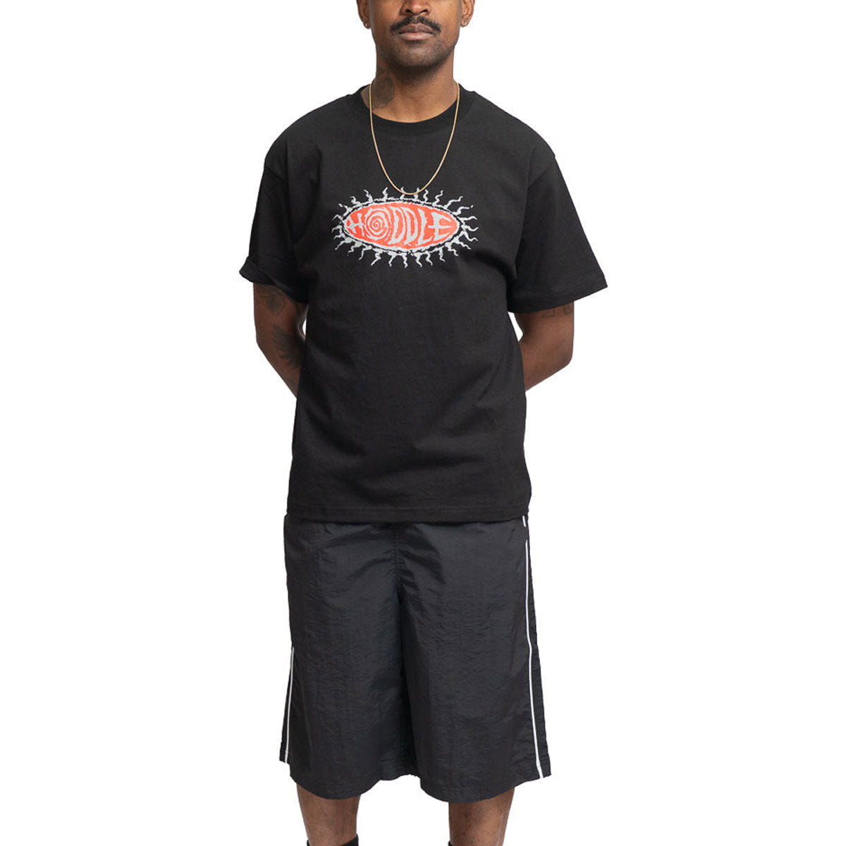 Hoddle HO'DD'LE T-Shirt - Black – Daddies Board Shop