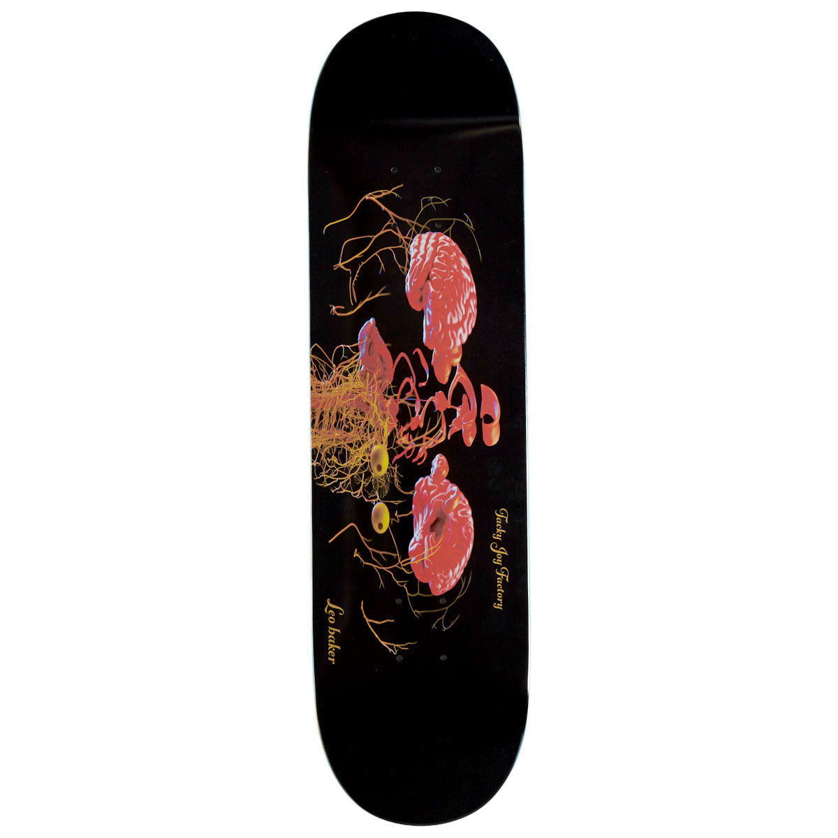 Tacky Joy Factory Blowout Leo Baker Pro Symmetrical Skateboard Deck - 7.75