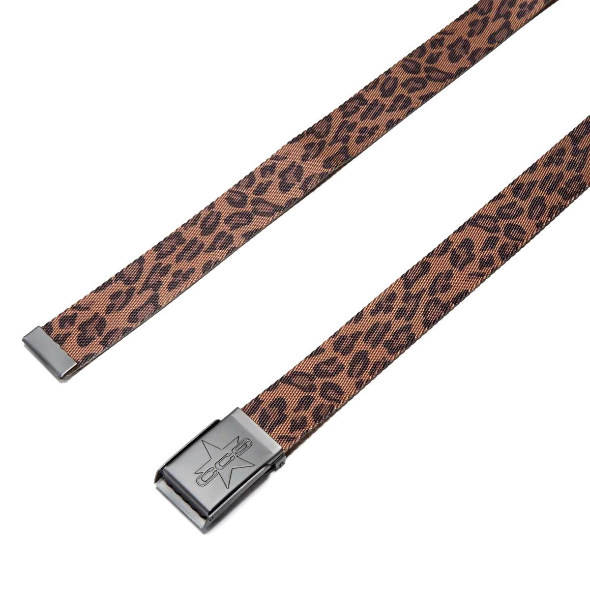 CCS Gunmetal 97 Star Web Belt - Leopard image 3