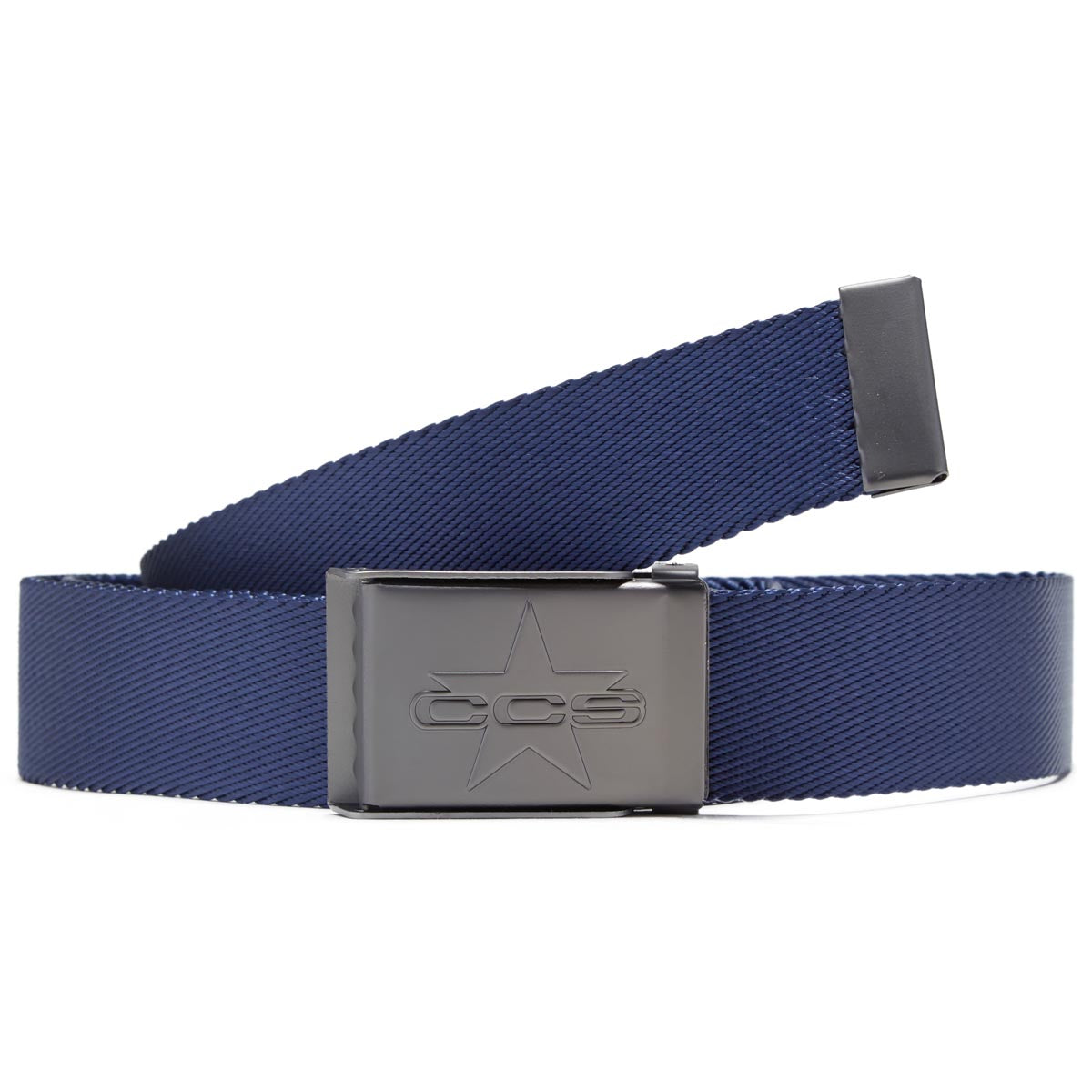 CCS Gunmetal 97 Star Web Belt - Navy – Daddies Board Shop