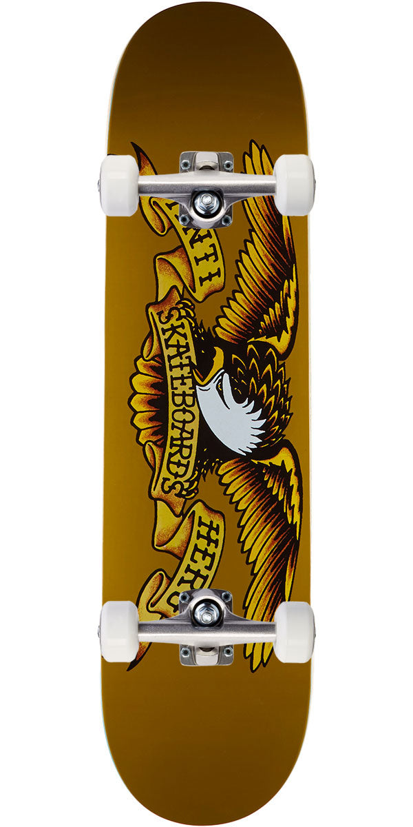 Anti-Hero Classic Eagle Skateboard Complete - Brown - 8.06