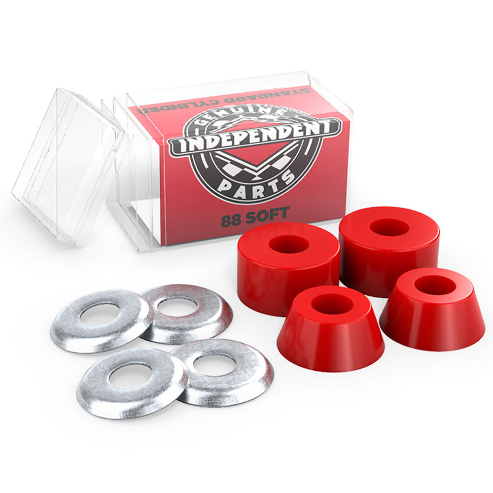 Independent Genuine Parts Standard Cylinder Soft 88a Bushings - Red image 1