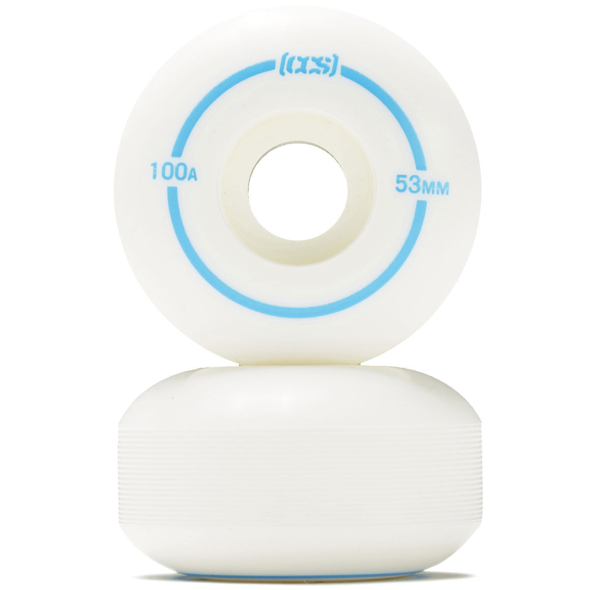 CCS Skateboard Wheels - 53mm White image 2