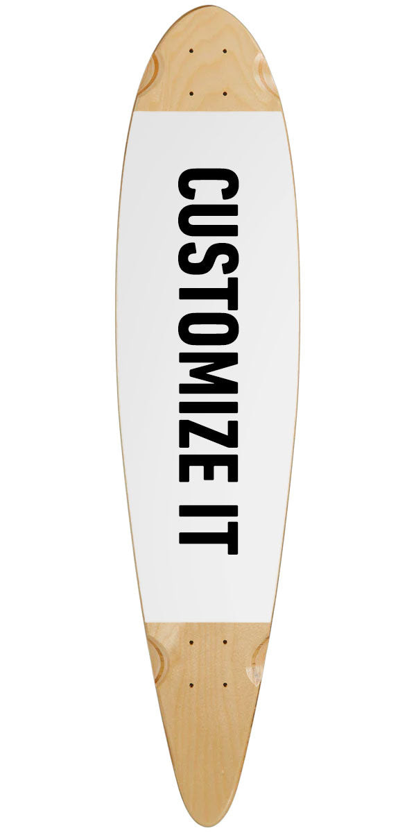 CCS Custom Pintail Longboard Deck image 1