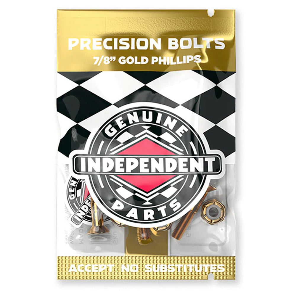 Independent Genuine Parts Phillips Hardware - Black/Gold - 7/8