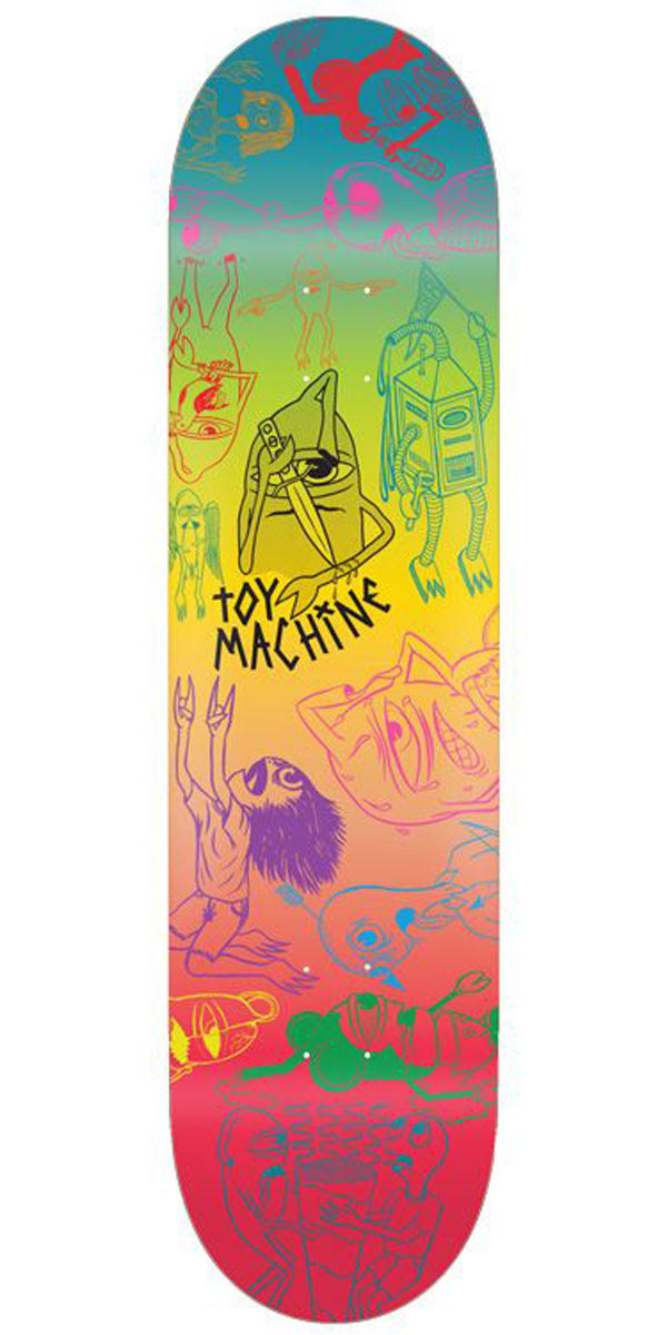 Toy Machine Characaters II Skateboard Deck - 8.00
