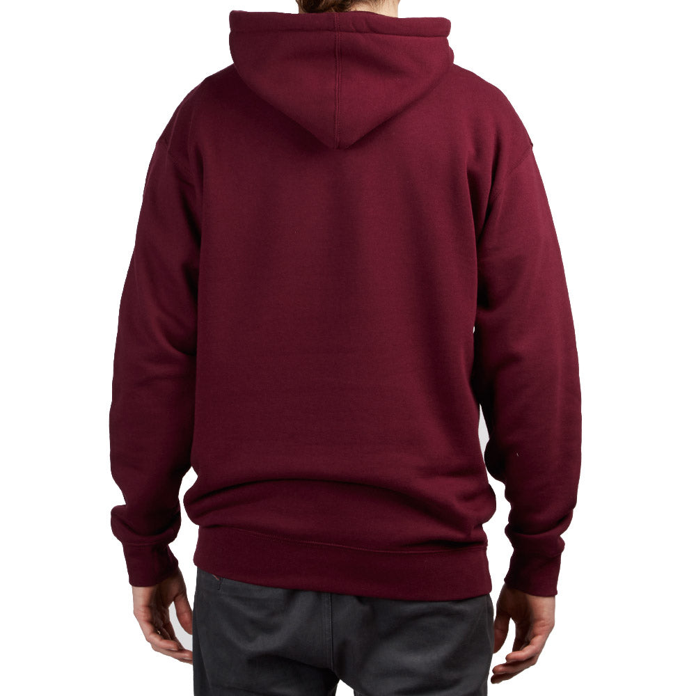 Thrasher Flame Hoodie - Maroon image 2