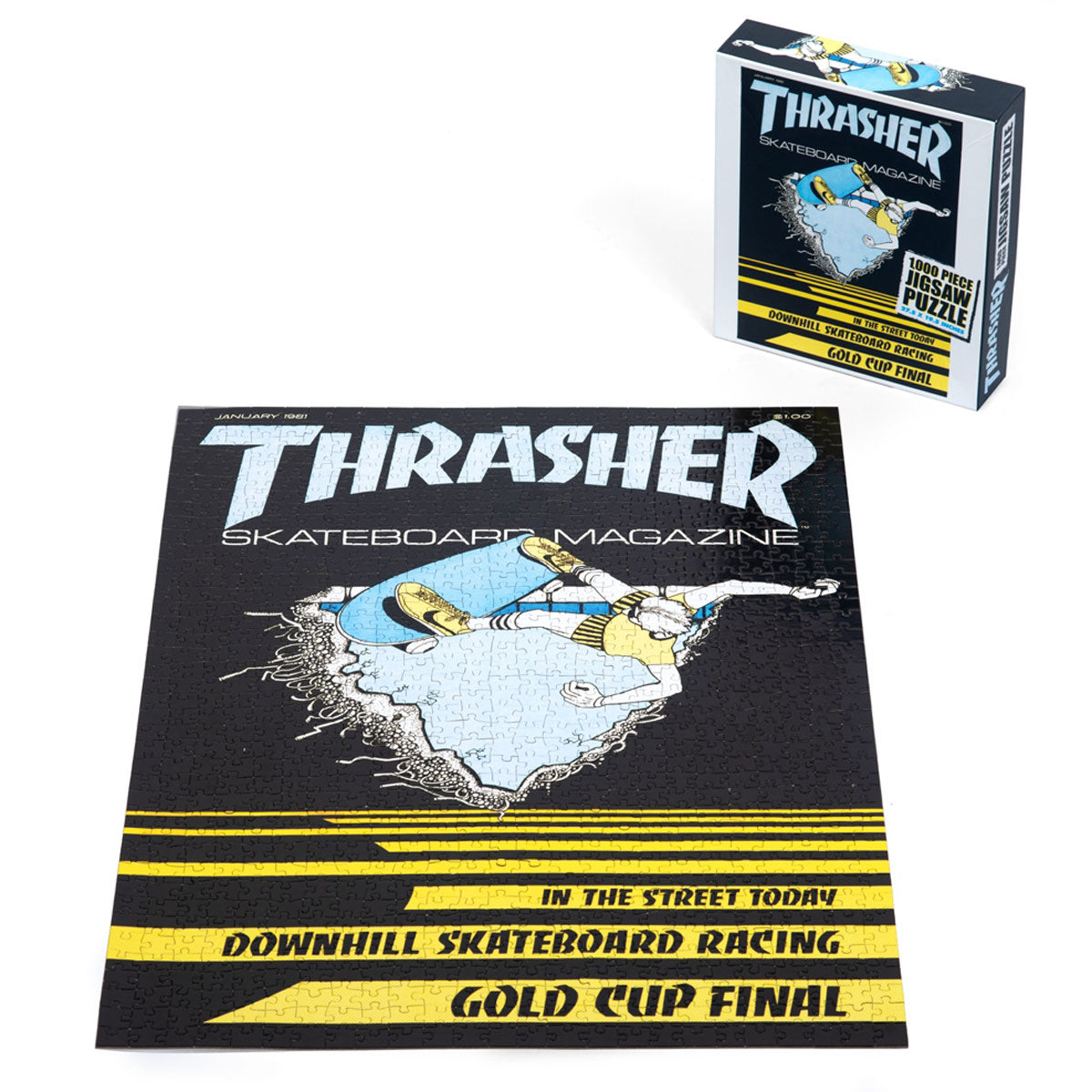 Thrasher First Cover Jan 1981 Jigsaw Puzzle – Daddies Board Shop