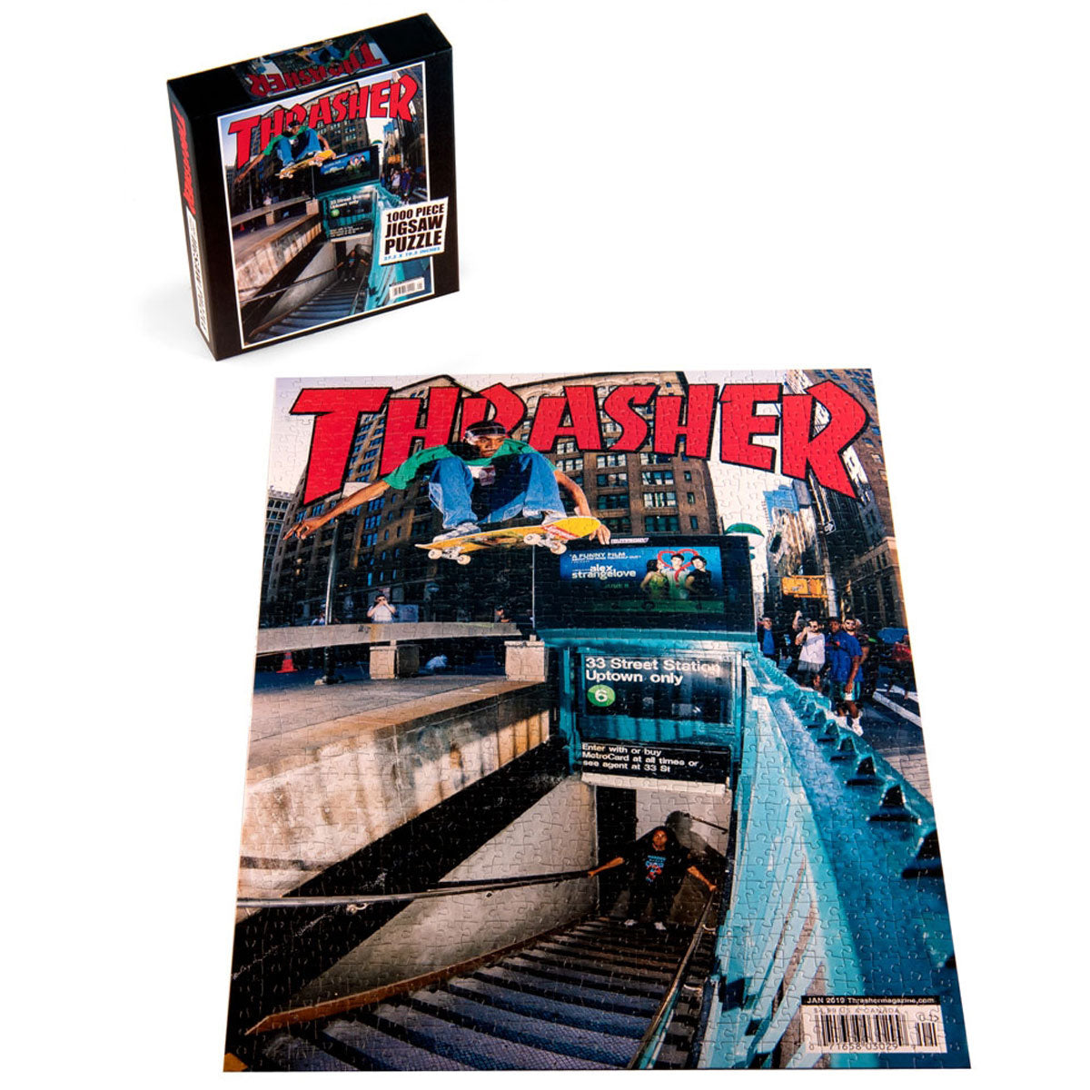 Thrasher “tyshawn Cover” Jan 2019 Jigsaw Puzzle Accessories Board