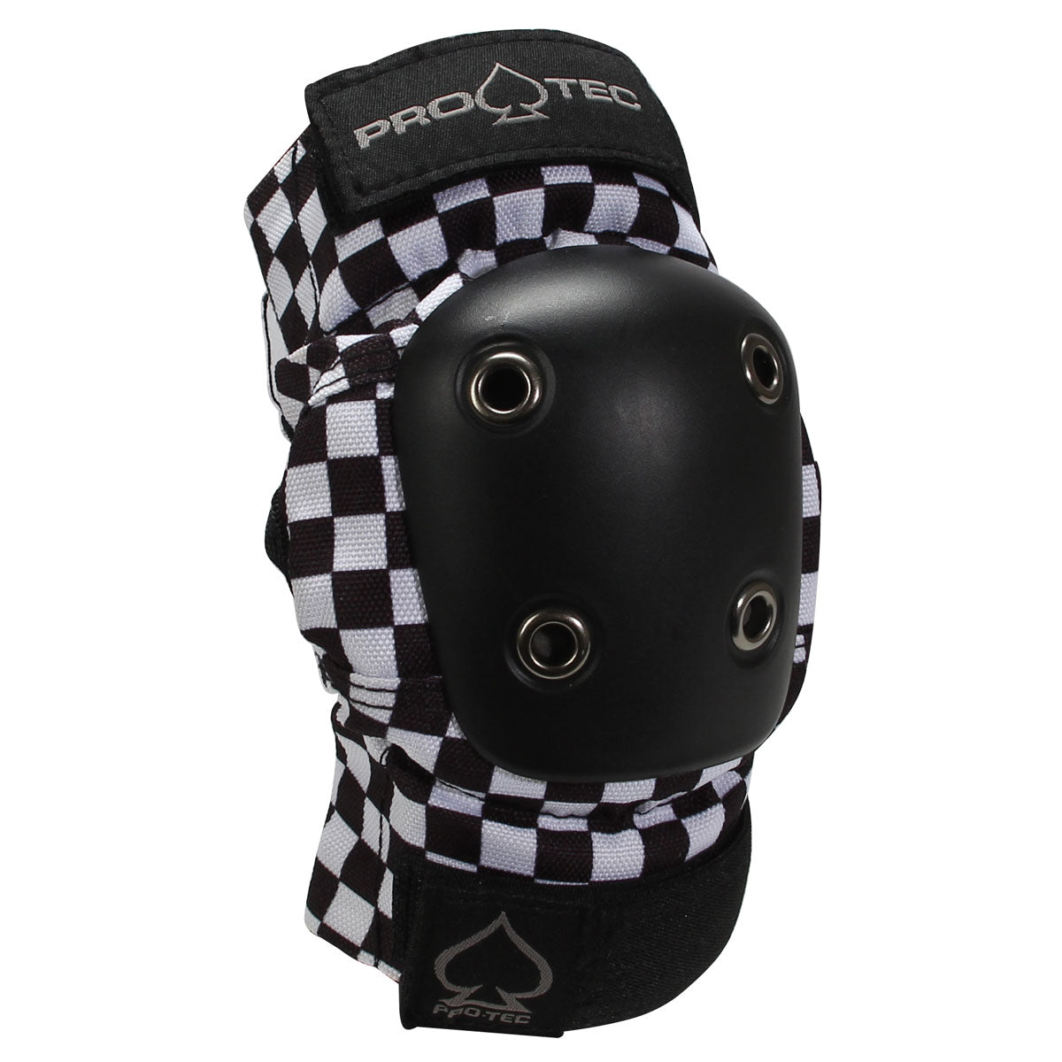 Pro Tec Checker Elbow Pads - Black