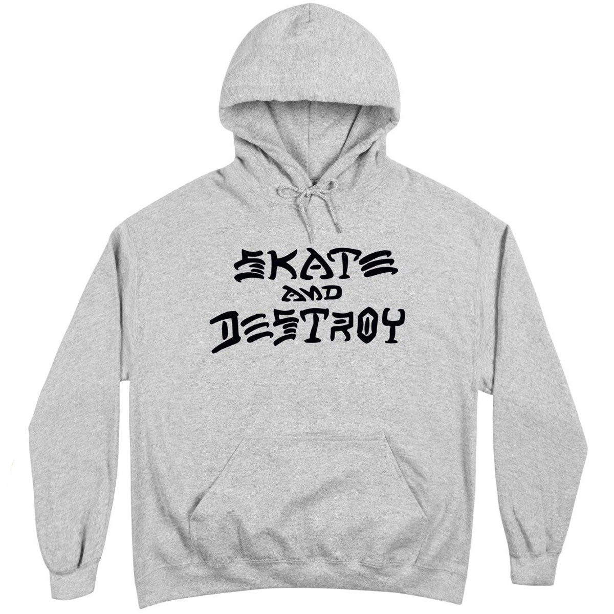 Thrasher Skate And Destroy Hoodie - Grey image 1