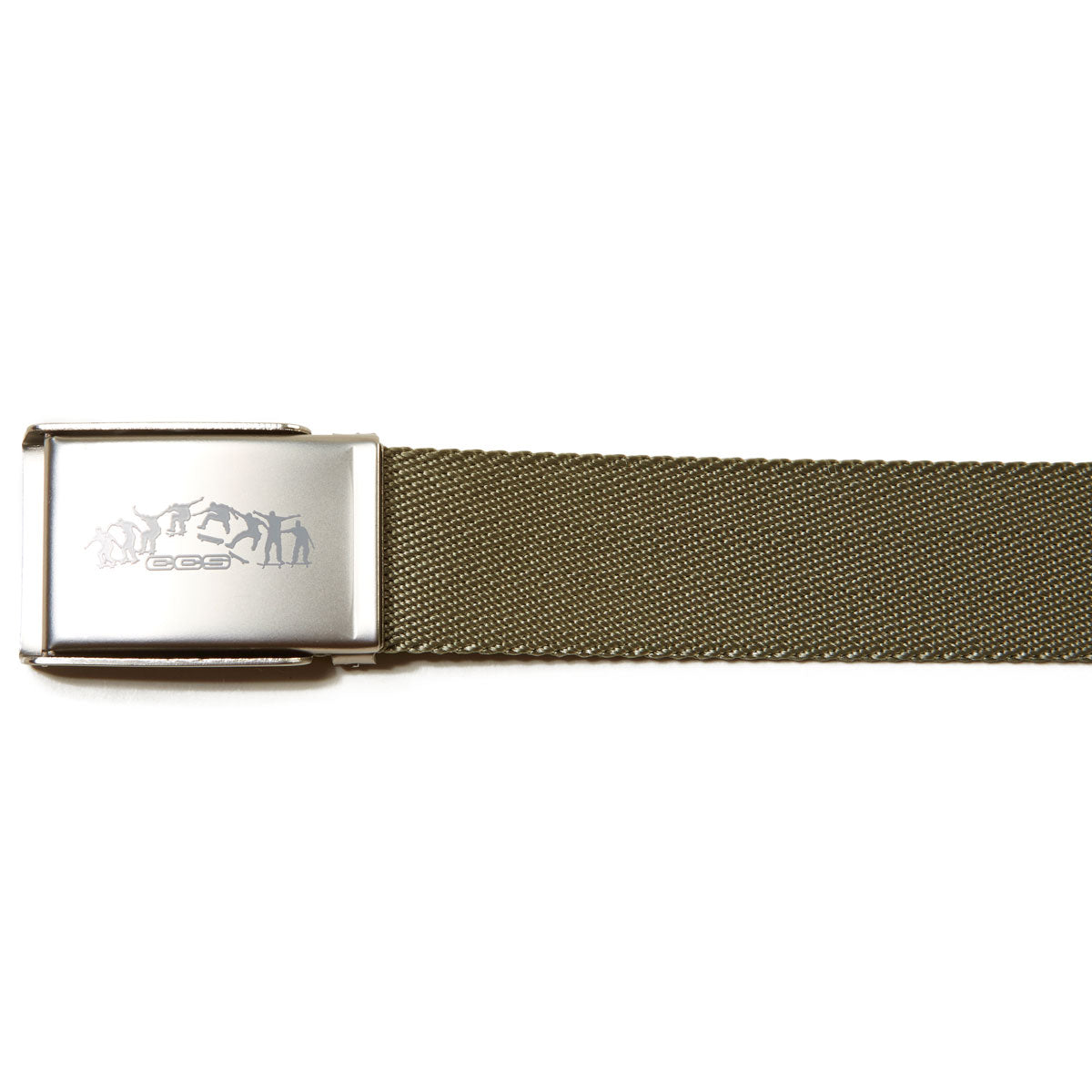 CCS Silver Kickflip Buckle Belt - Olive image 3