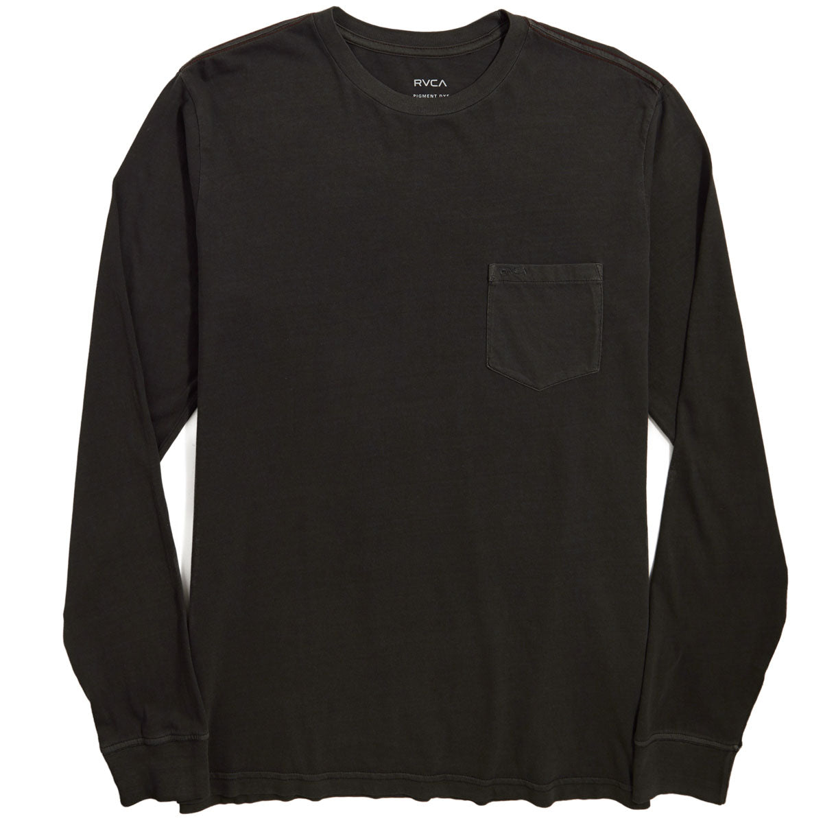 RVCA Ptc Pigment Long Sleeve T-Shirt - Pirate Black