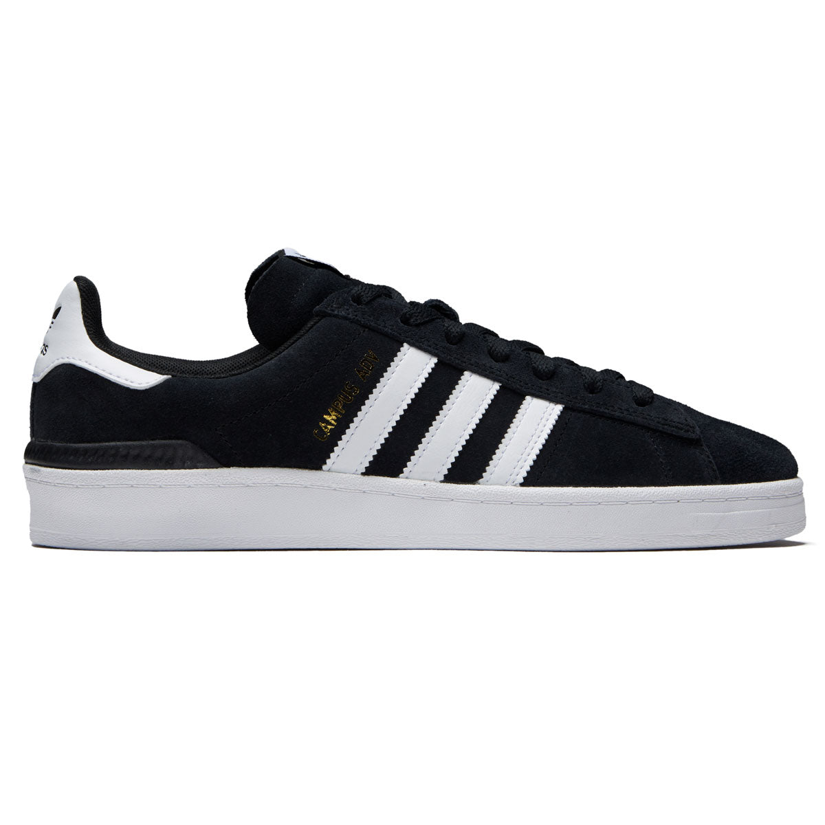 Patch vacuüm Missend Adidas Campus ADV Shoes - Black/White/White – Daddies Board Shop