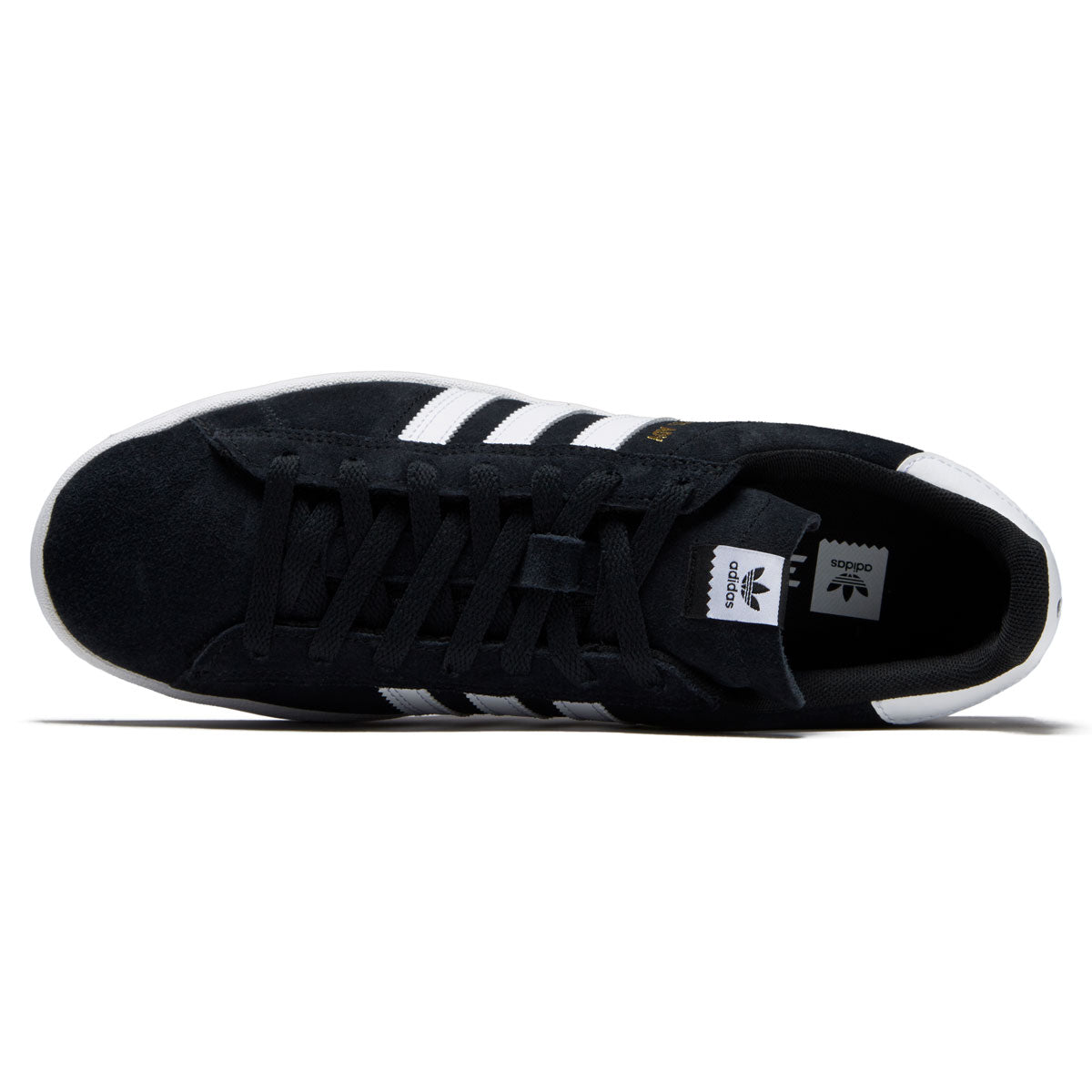 Adidas Campus ADV Shoes - Black/White/White image 3