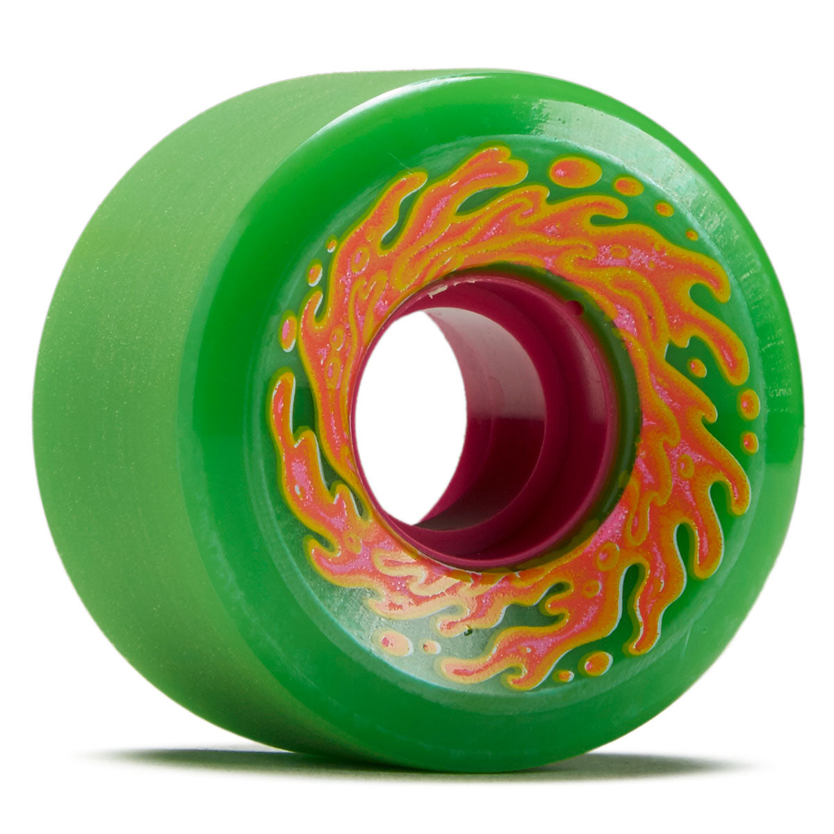 Slime Balls OG Slime 78a Skateboard Wheels - Green/Pink - 54.5mm image 1
