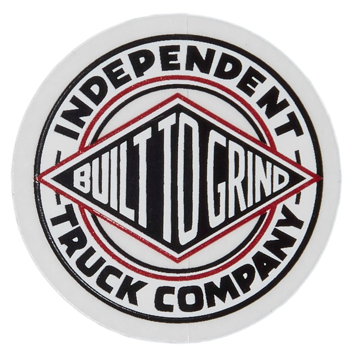 Independent BTG Summit Sticker - White/Black/Red - 1.50