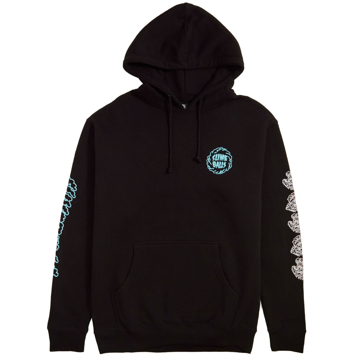 Slime Balls Mono Splat Hoodie - Black