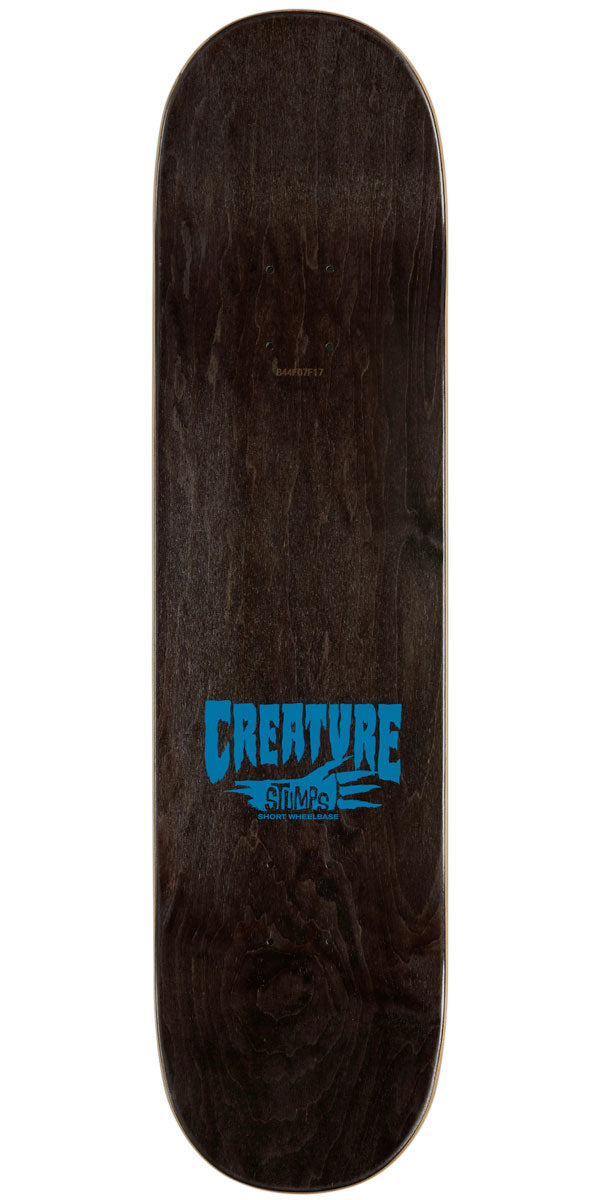 Creature Logo Outline Stumps Skateboard Deck - 8.00