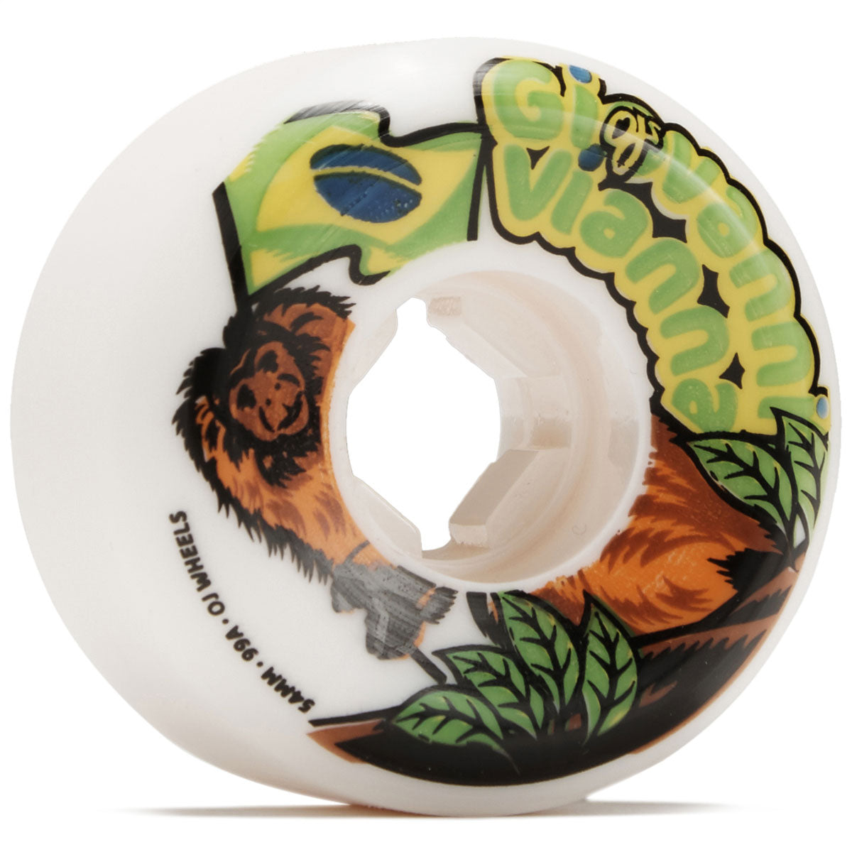 OJ Vianna TamTam Elite Hardline 99a Skateboard Wheels - 54mm image 1