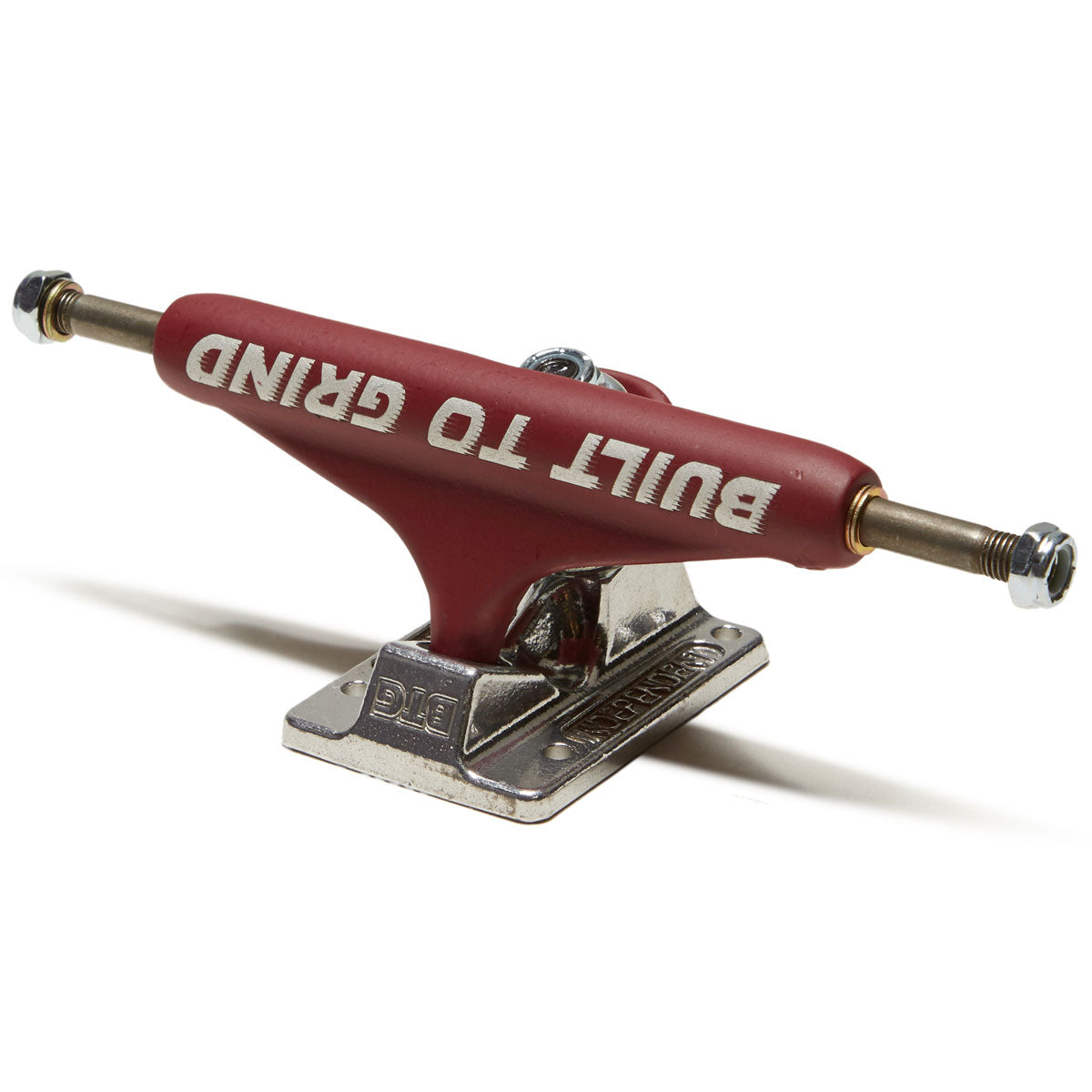 Independent Stage 11 BTG Speed Standard Skateboard Trucks - Burgundy/Silver - 149mm image 1