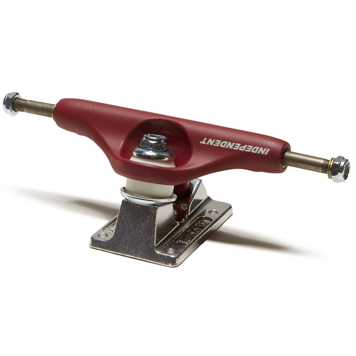 Independent Stage 11 BTG Speed Standard Skateboard Trucks - Burgundy/Silver - 149mm image 2