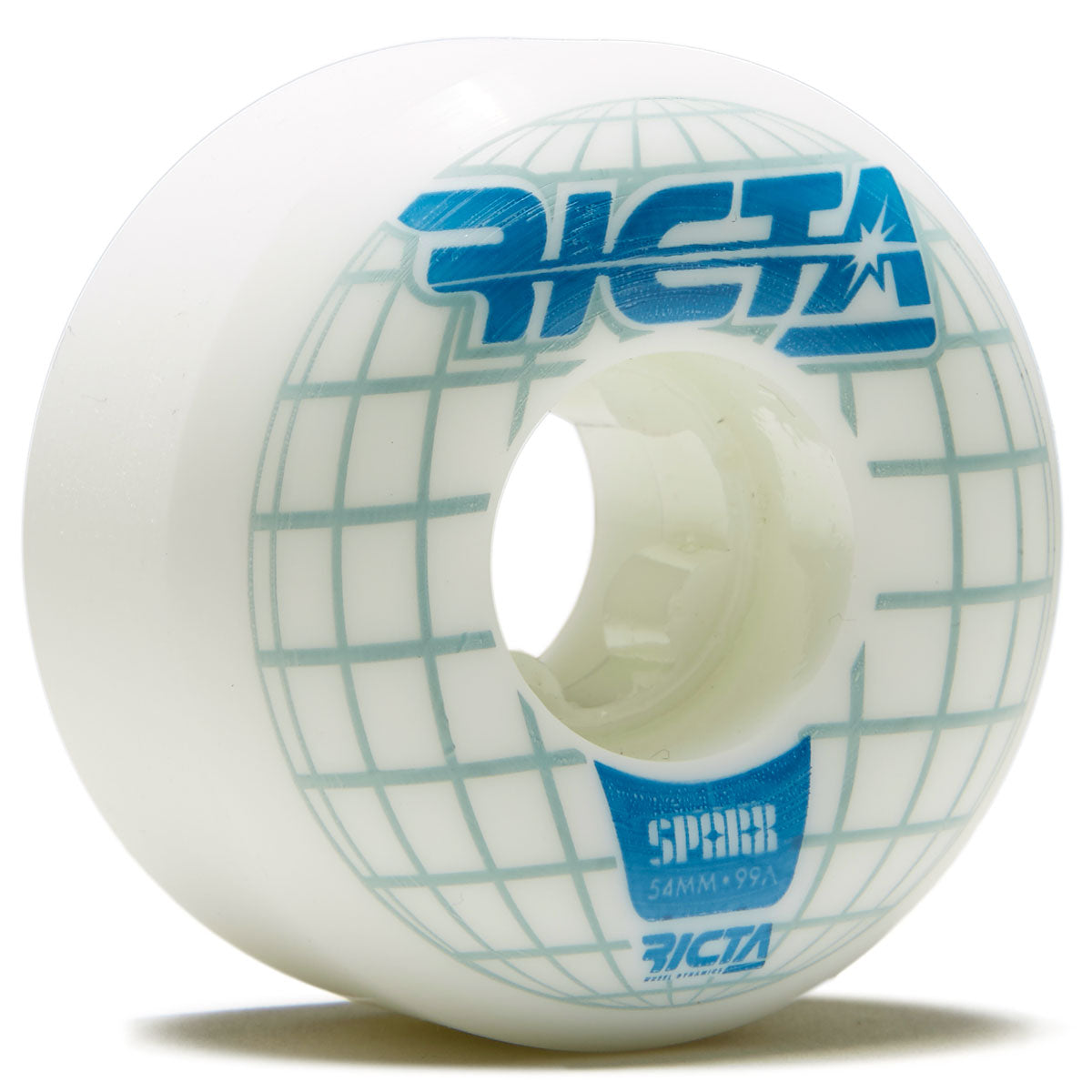 Ricta Mainframe Sparx 99a Skateboard Wheels - White - 54mm image 1