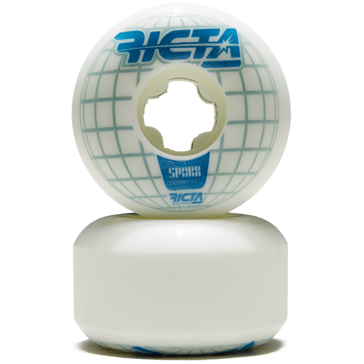 Ricta Mainframe Sparx 99a Skateboard Wheels - White - 54mm image 2
