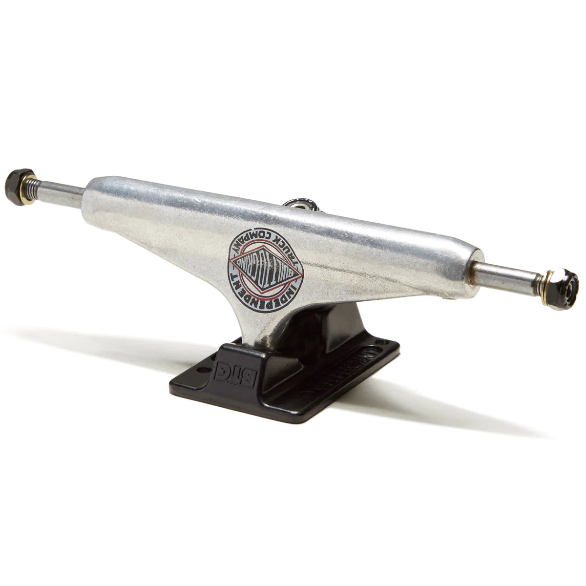 Independent Stage 11 Forged Hollow BTG Summit Skateboard Trucks - Silver/Black - 139mm