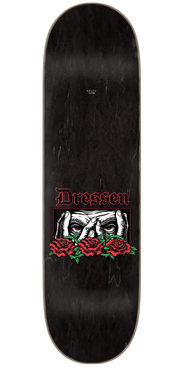 Santa Cruz Dressen Rose Vine Everslick Skateboard Complete - 8.50
