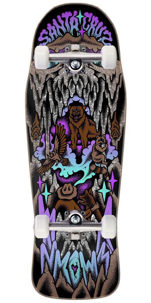 Santa Cruz Winkowski Crystal Cave Shaped Skateboard Complete - 10.34