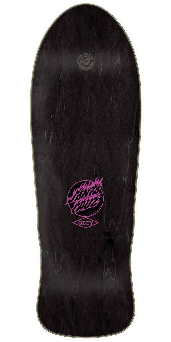 Santa Cruz OBrien Reaper by Shepard Fairey Reissue Skateboard Deck - 9.85
