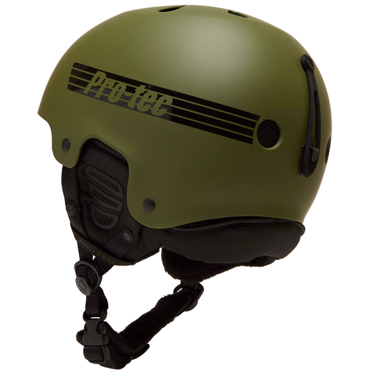 Pro Tec Old School With Mips Snowboard Helmet - Matte Olive image 2