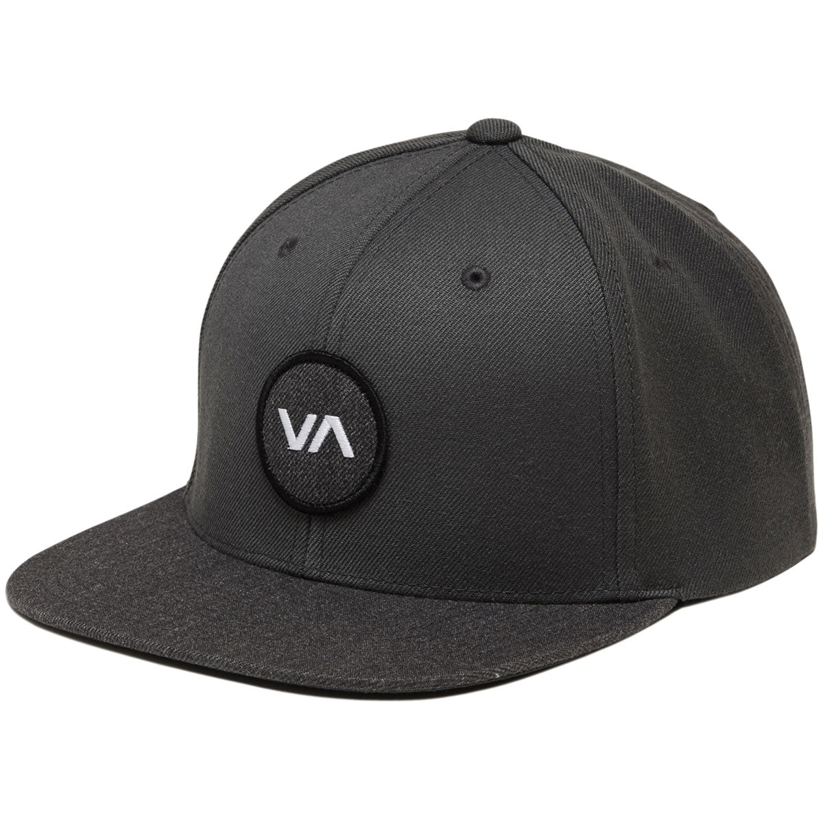 RVCA Va Patch Snapback Hat - Dark Grey