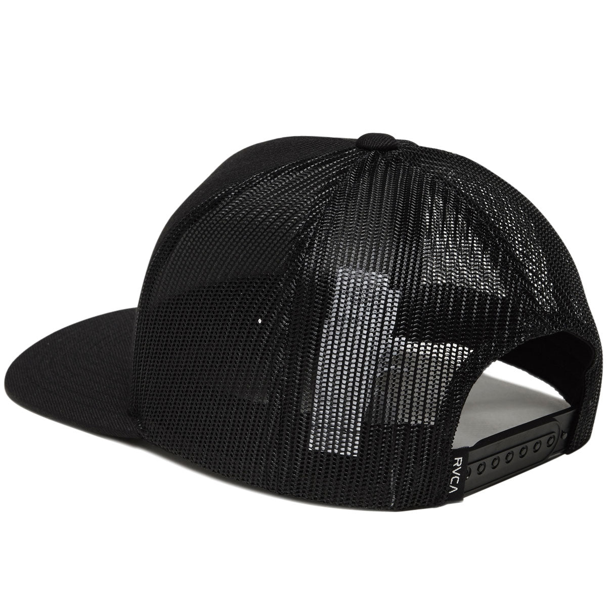 RVCA Va Atw Curved Brim Trucker Hat - Black image 2
