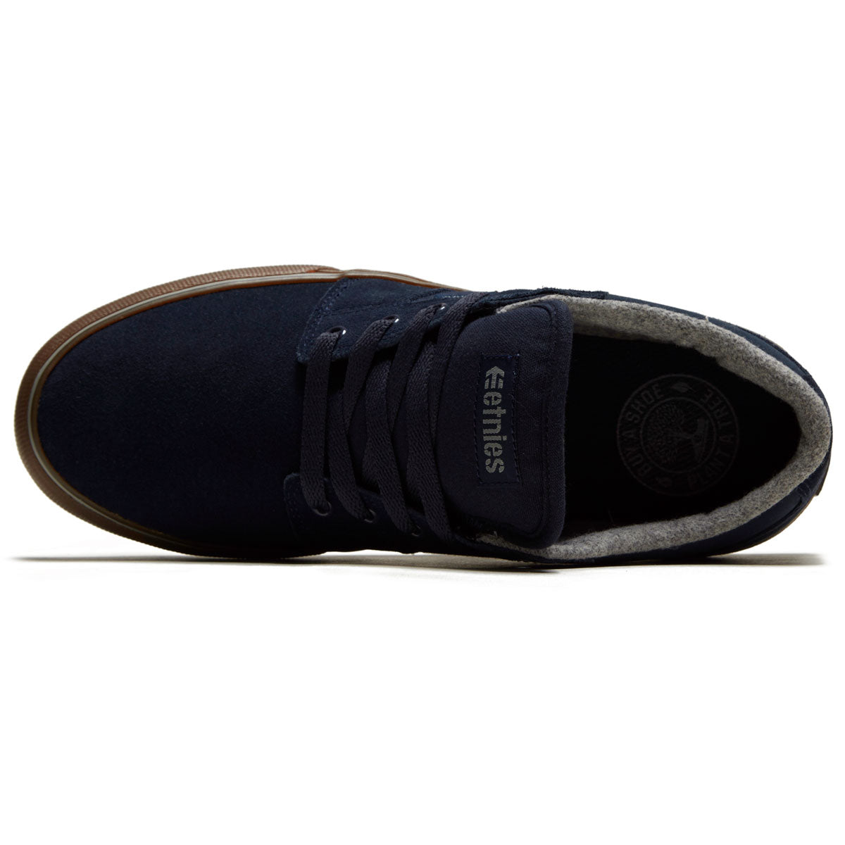 Etnies Barge Ls Shoes - Dark Blue/Gum image 3
