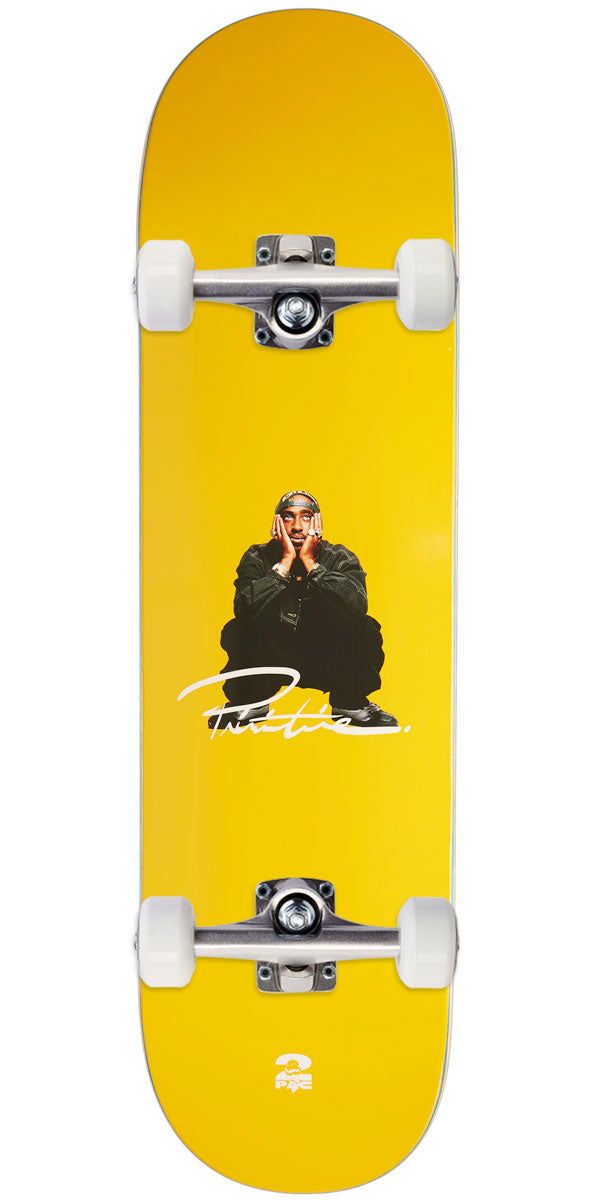 Primitive x Tupac Shakur Skateboard Complete - Gold - 8.38