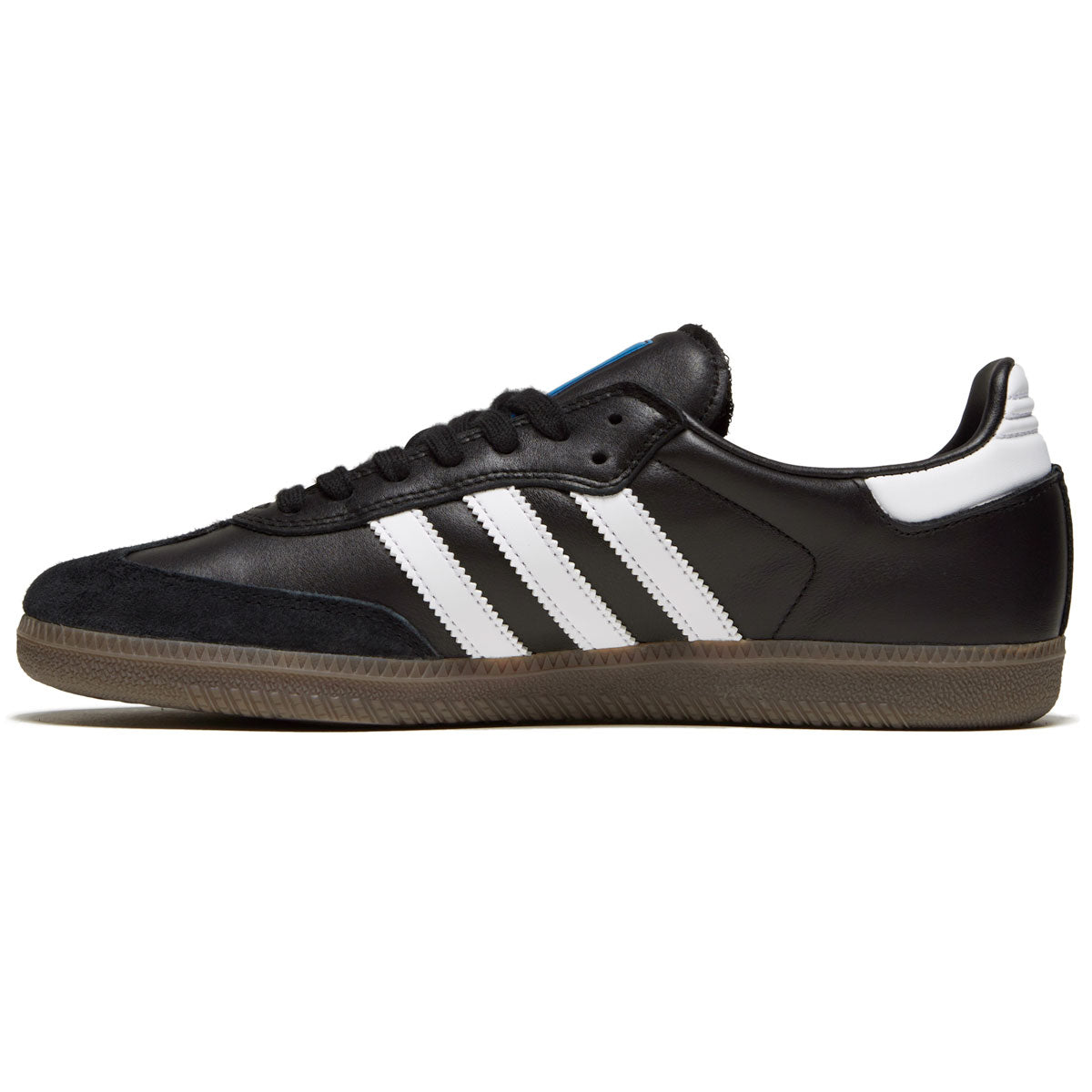 Adidas Samba ADV Shoes - Black/White/Gold Metallic image 2