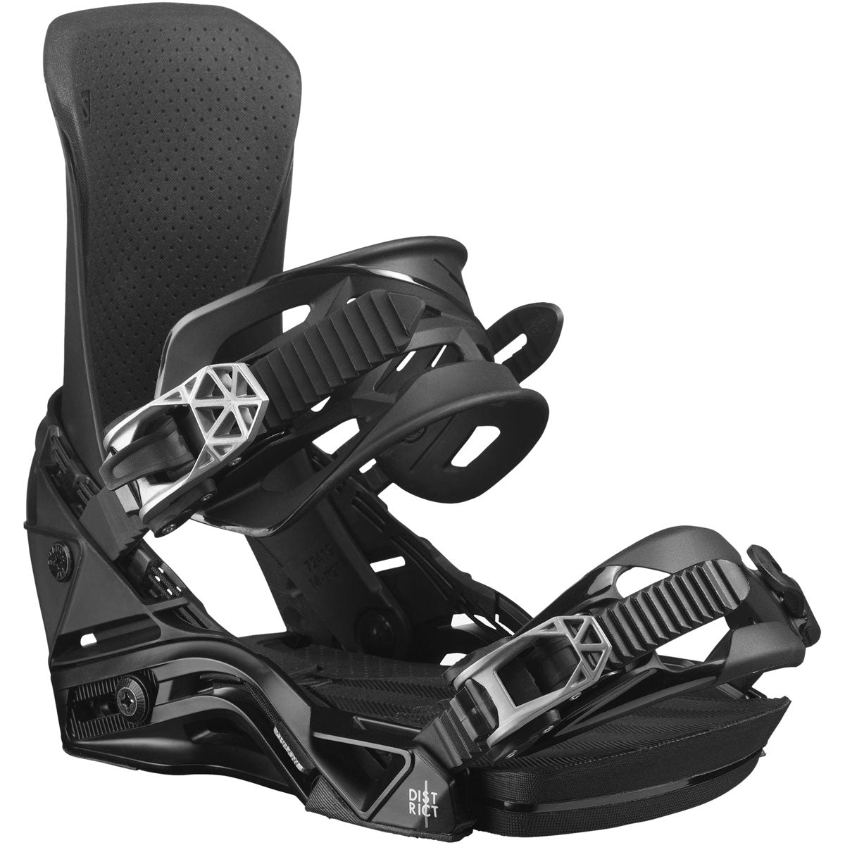 Salomon District Snowboard Bindings - Black image 2